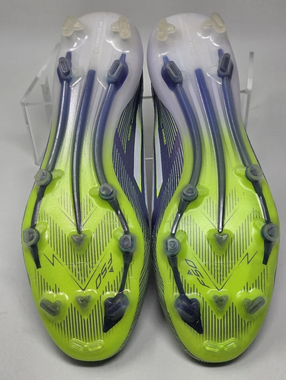 Adidas Adizero F50 Elite LL FG Soccer Cleats Mens Size 11.5 Purple Radiant Blaze